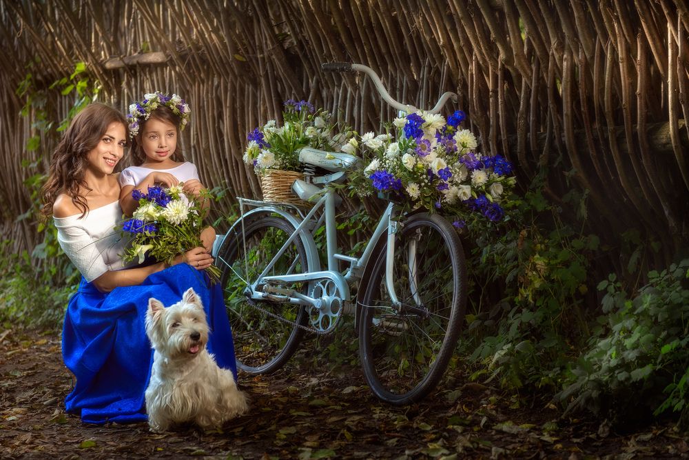 Прогулка на велосипеде