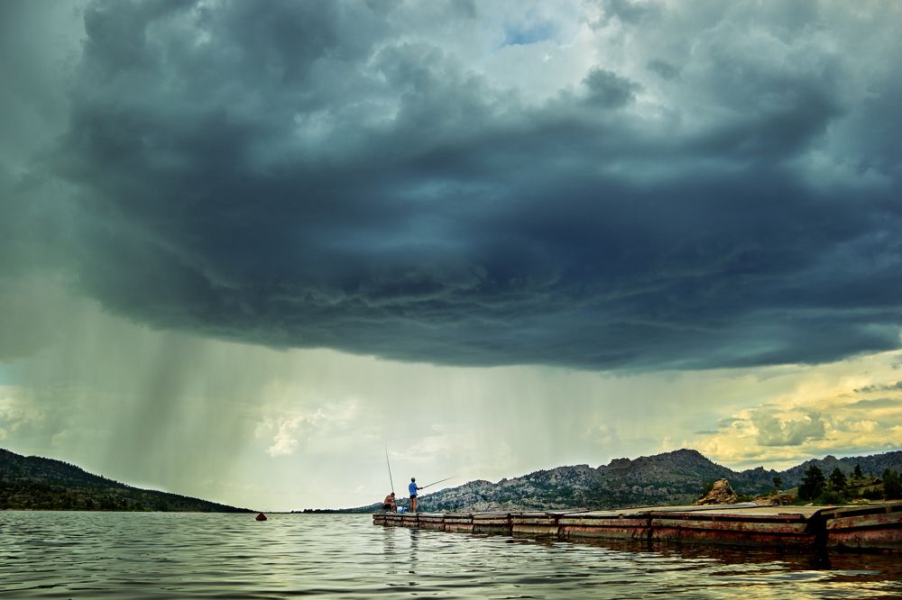 Рыбалка в грозу