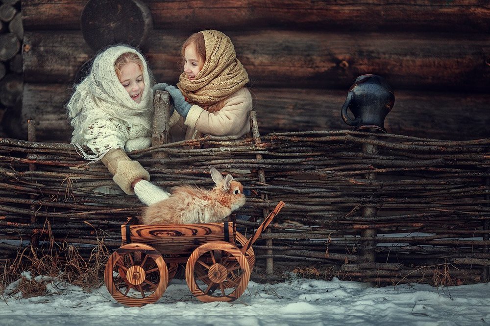 В гостях у бабушки можно многое увидеть!