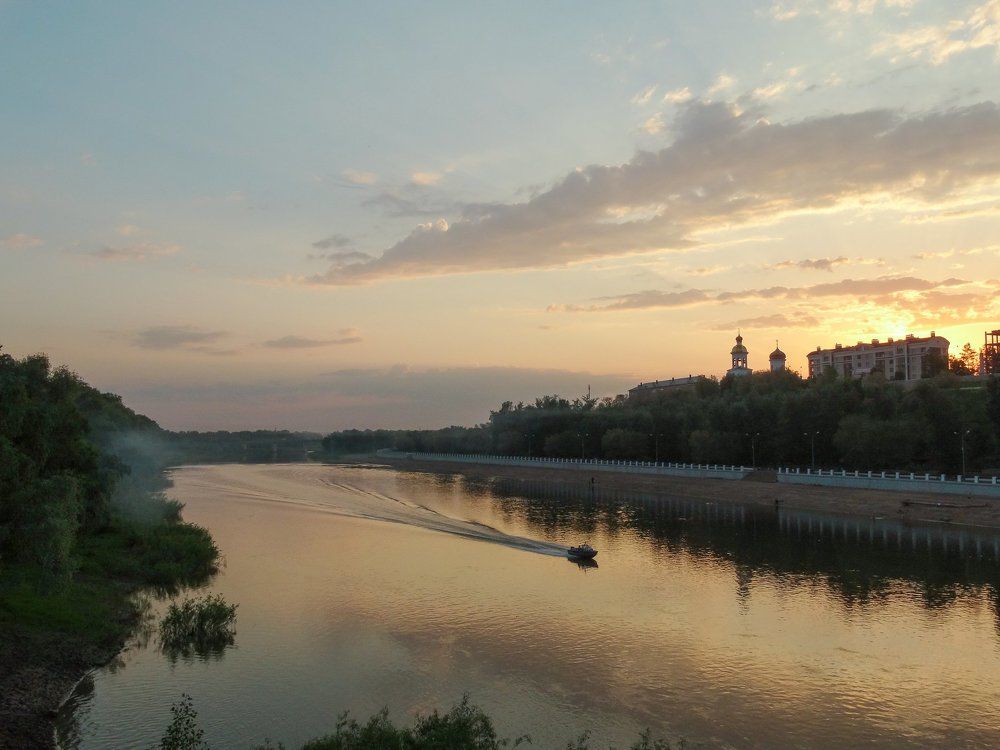 На реке Урал