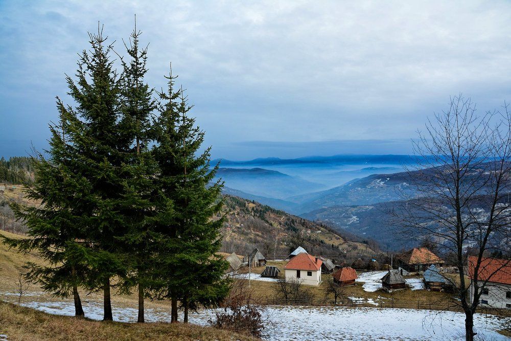 Туманные горы..