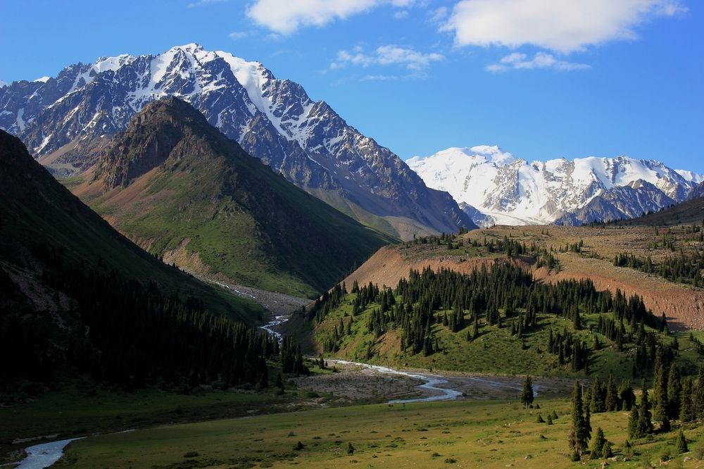 Ущелье Левый Талгар. Солнечная поляна