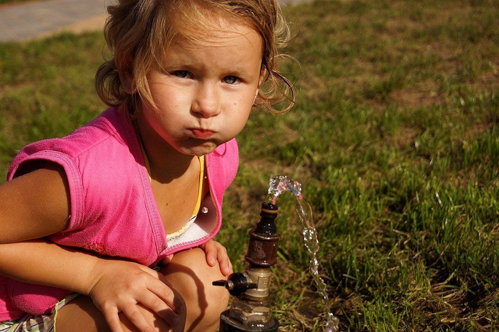 Жарким летом