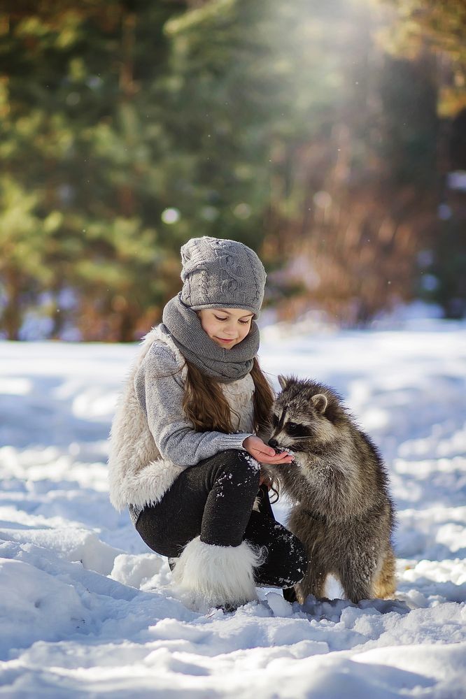 Встреча с любопытной зверюшкой