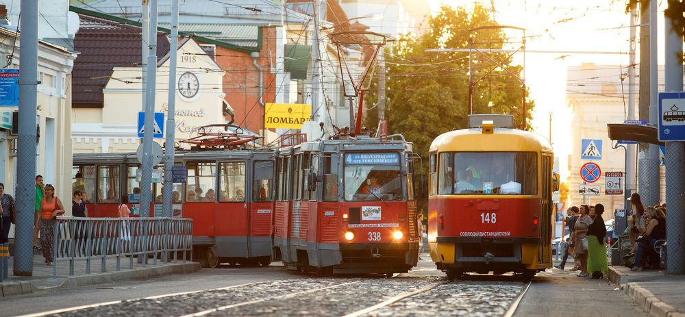 Город В Золотой Вечерней Дремоте