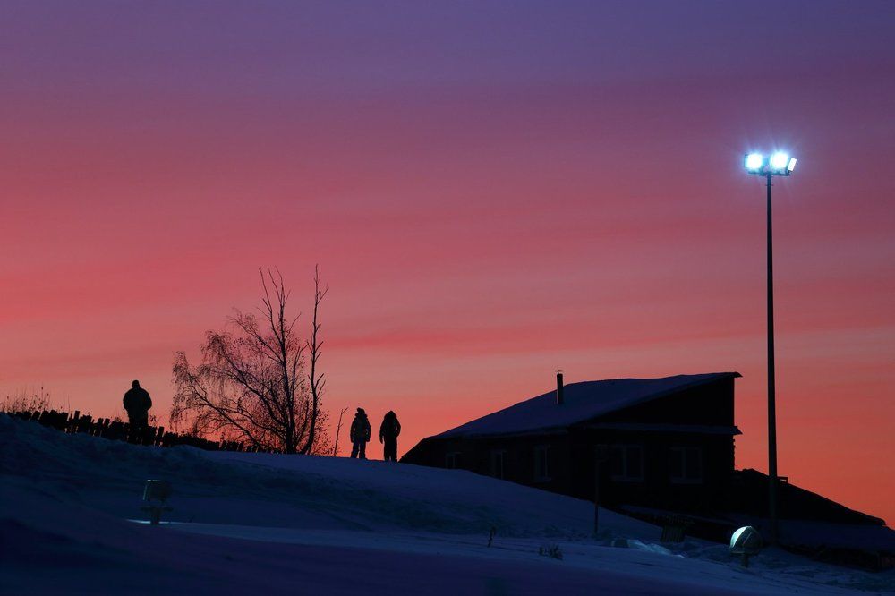 Красный вечер