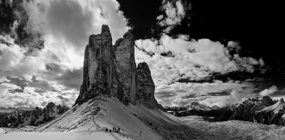 Tre Cime di Lavaredo - poet and alpinist's dream.