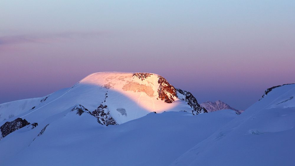 В лучах заката...