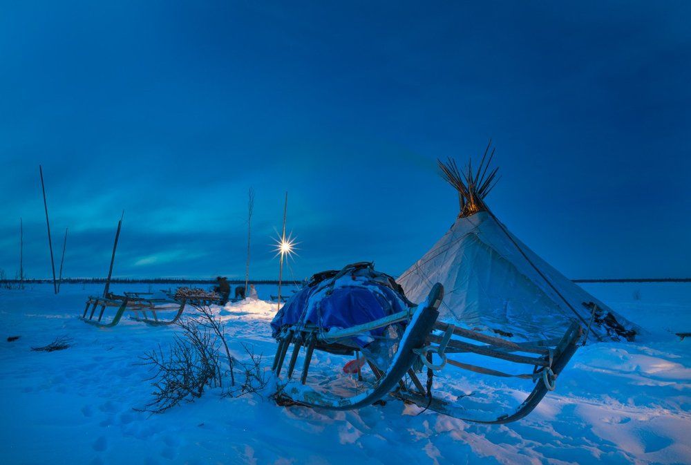 Огонёк надежды в северной ночи