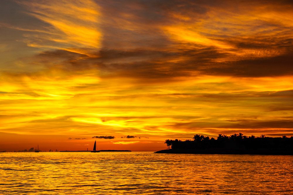 Закат на Ки Уэсте