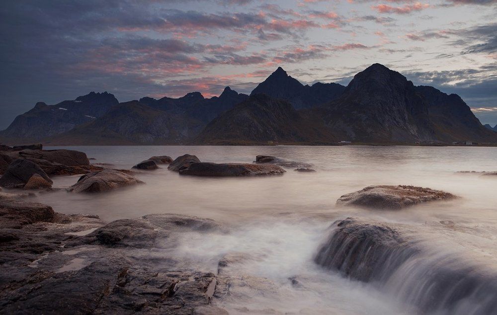 Закат на Лофотенских островах