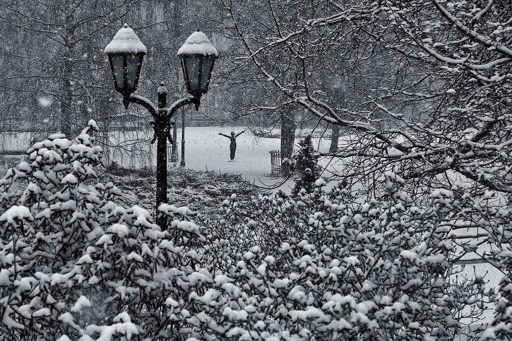 Снежный душ