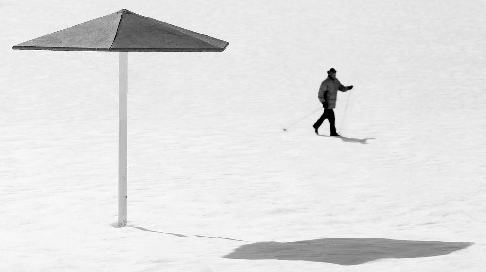 Городской пляж. Февраль