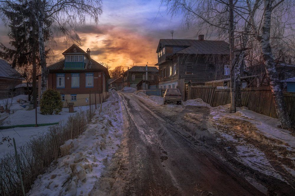 Тихий вечер.Март