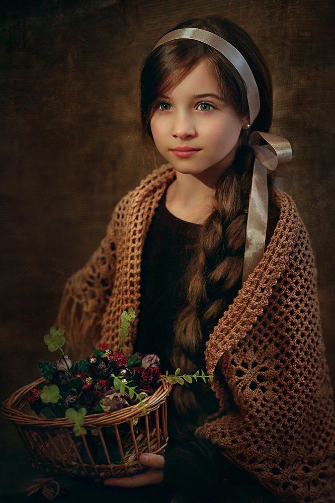 Маленькая цветочница