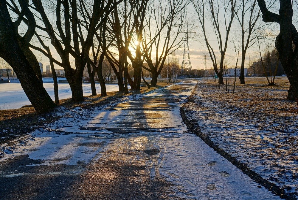 Холодный закат