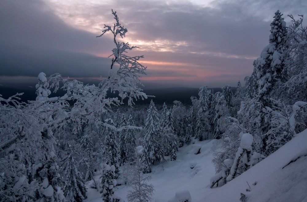 Хмурый рассвет...