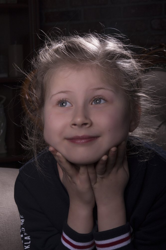 портрет девочки - мечты