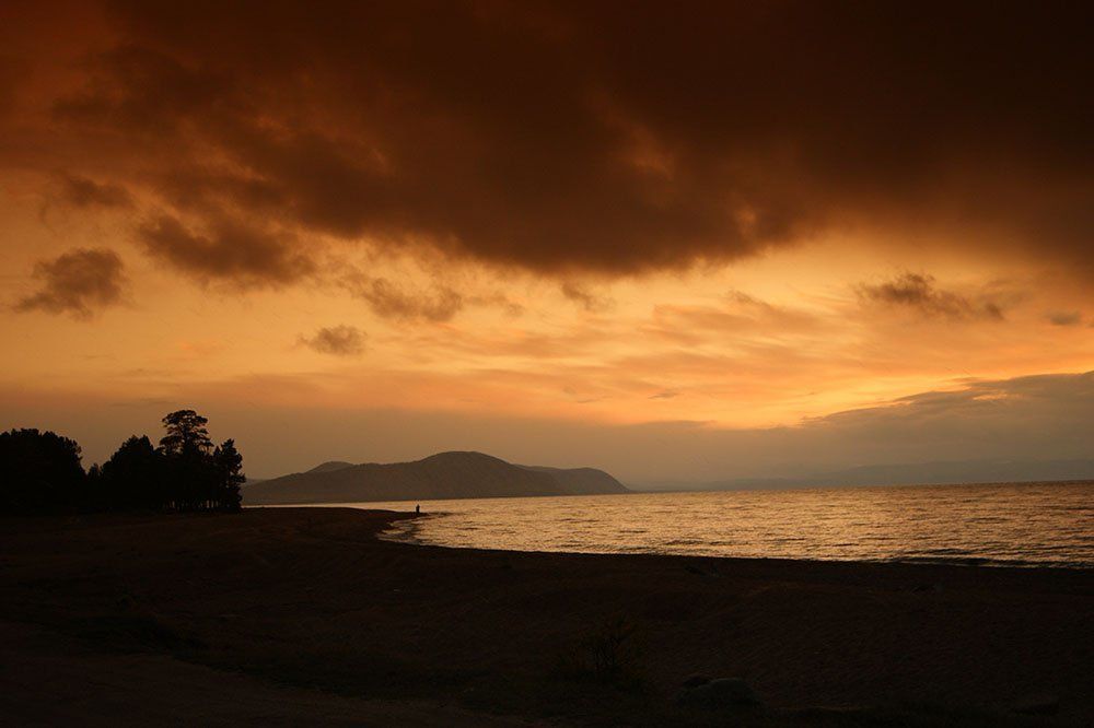 Байкал перед штормом