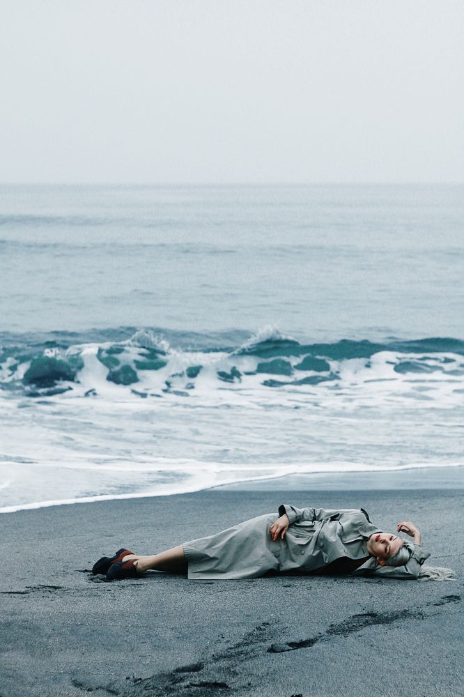 Woman and the sea