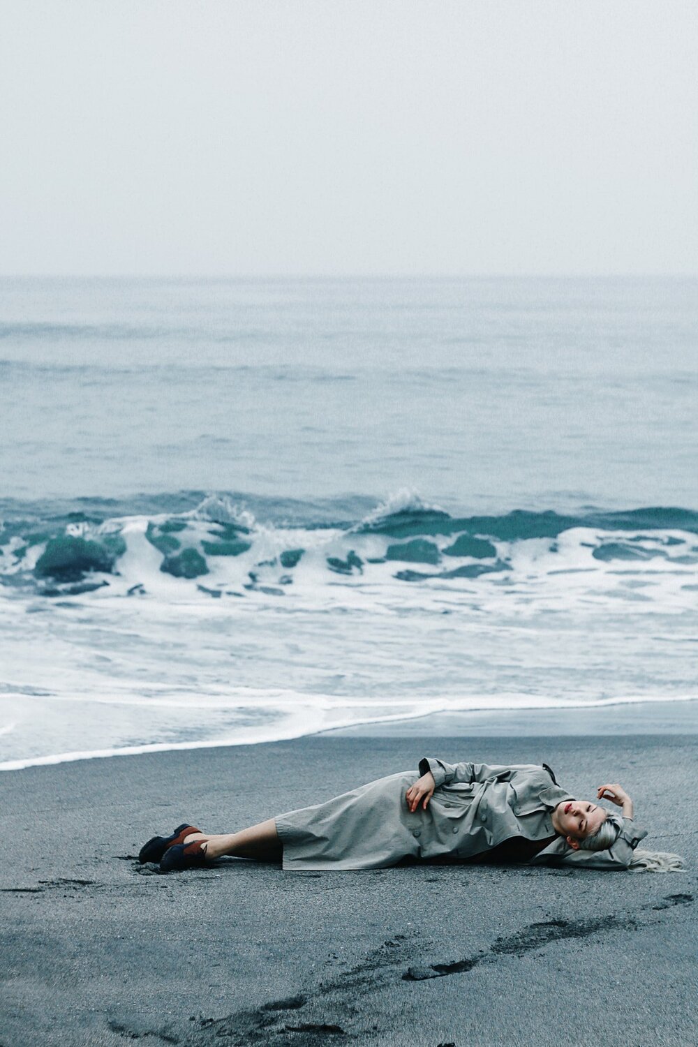 Woman and the sea