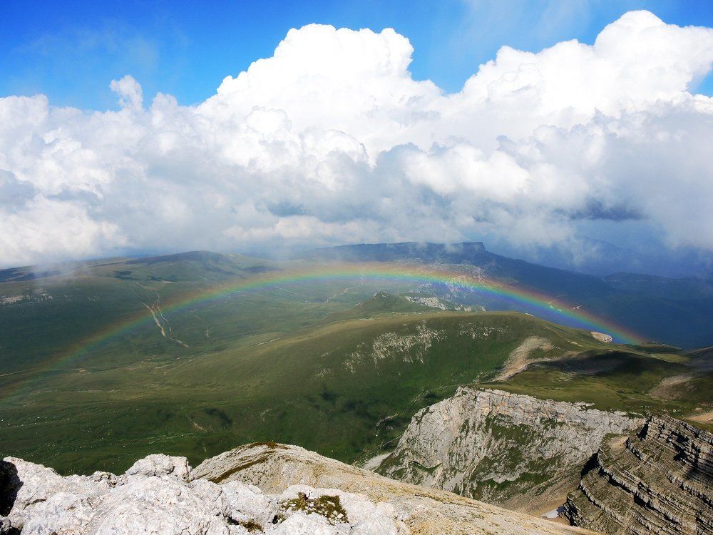 На вершине