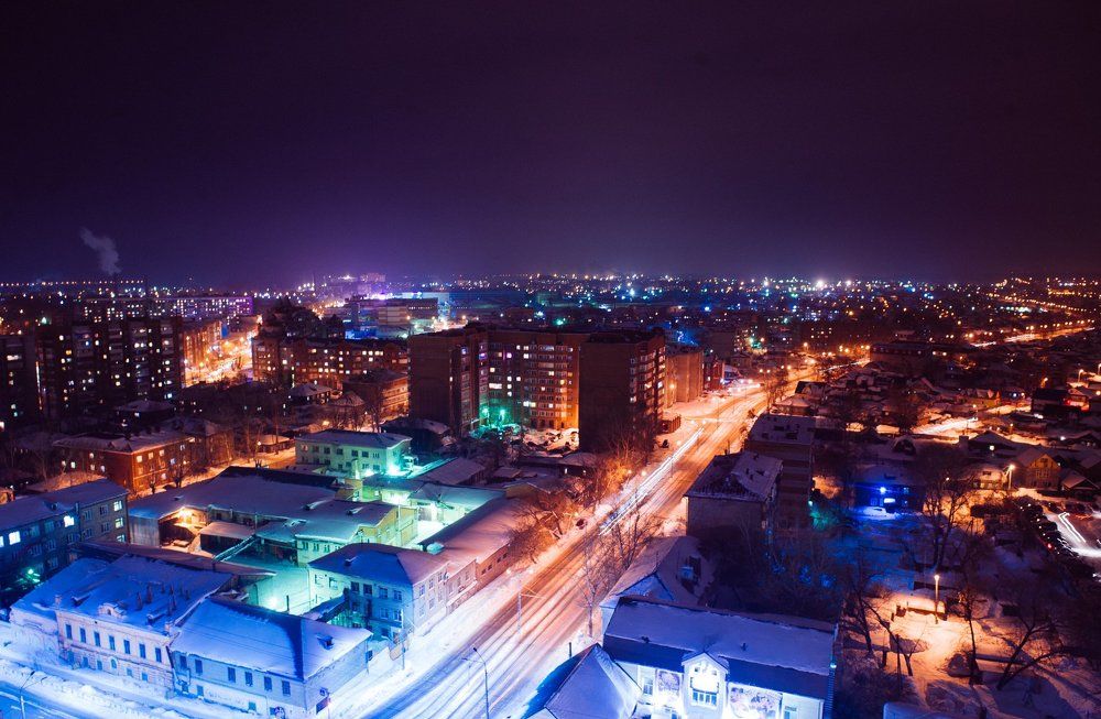 Томск с 16 этажа