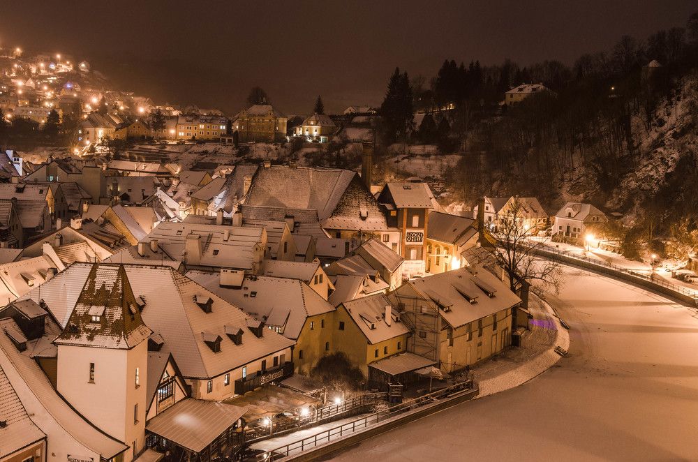 Снежный городок...