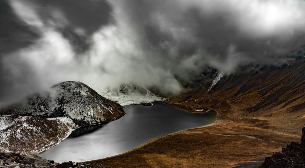 Nevado de Toluca before the storm
