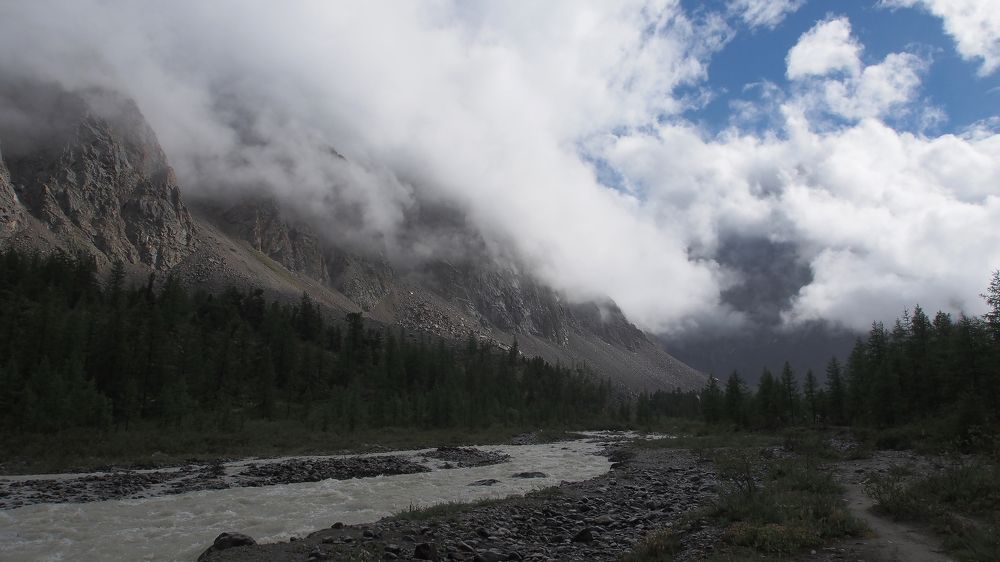 Ущелье реки Актру