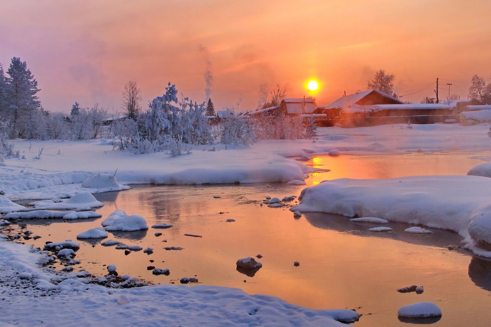 Морозные зарисовки января.