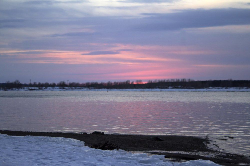 сумрачный закат