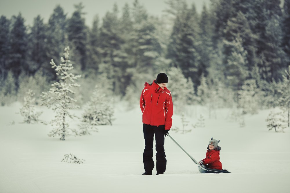 Весна в Лапландии
