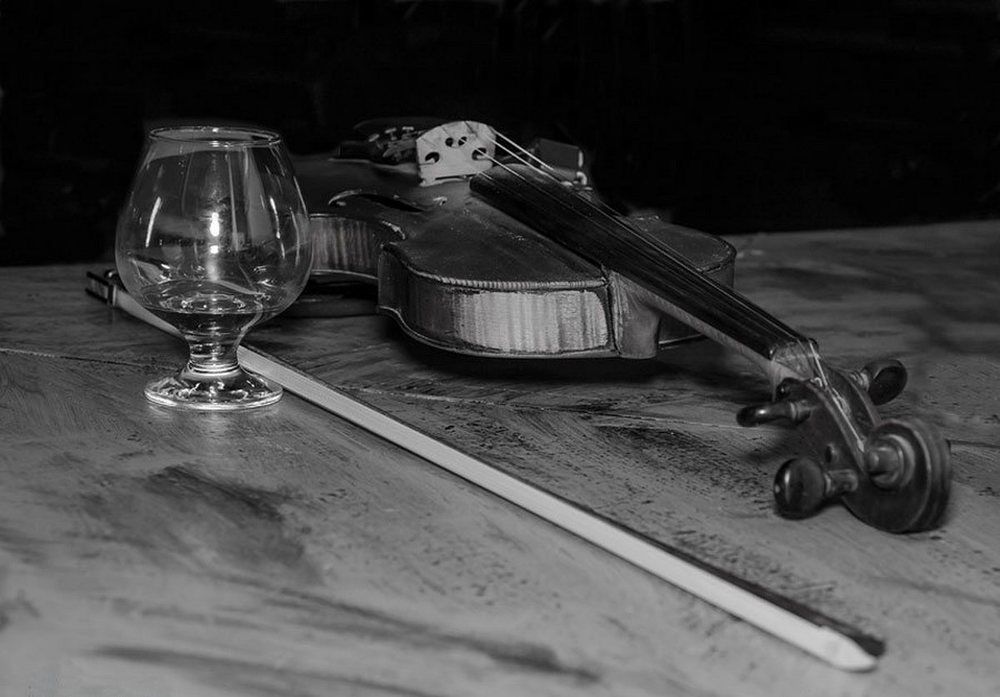 О скрипаче * About violinist