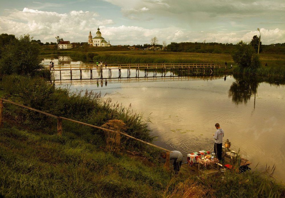 Воскресное чаепитие в Суздале