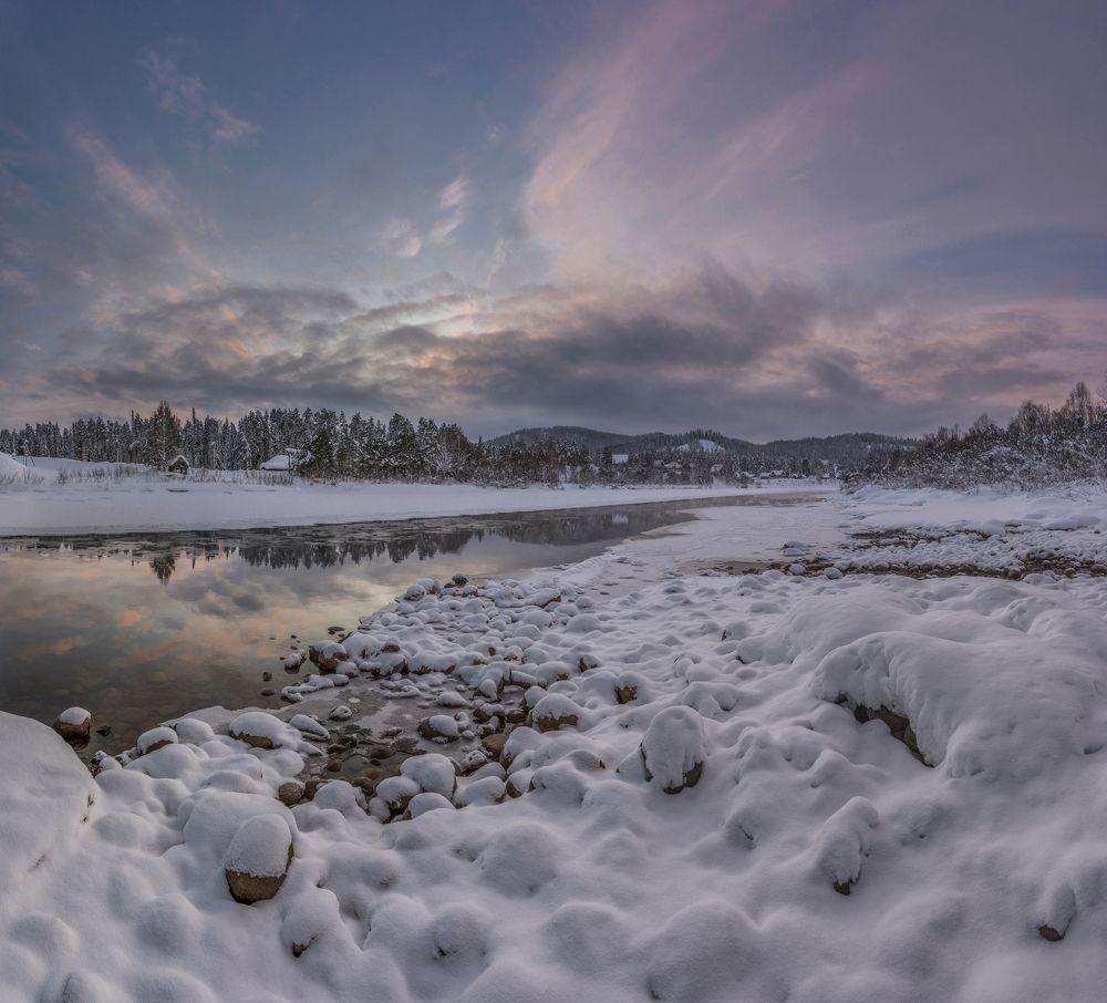 Зимняя река