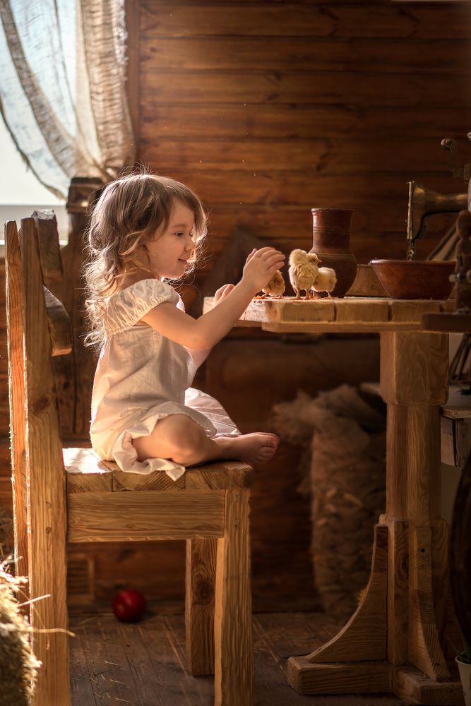 Деревенское детство