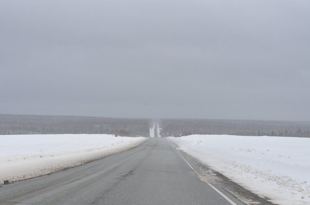 дорога в тучи