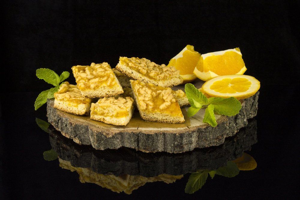 Печенье с апельсиновым джемом