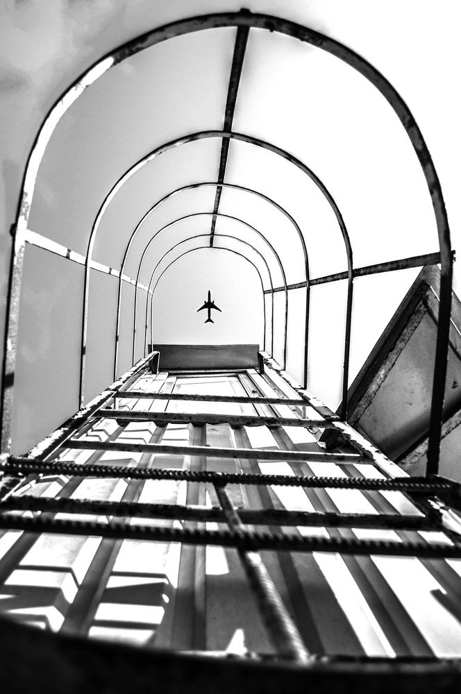 Looking up