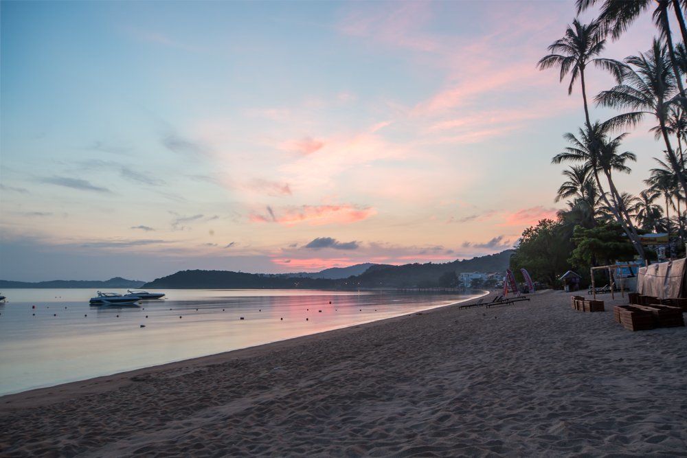 Morning on the island