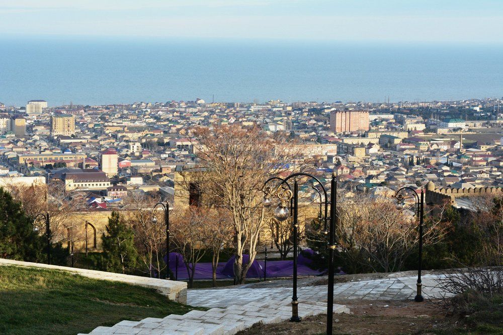 Панорама Дербента
