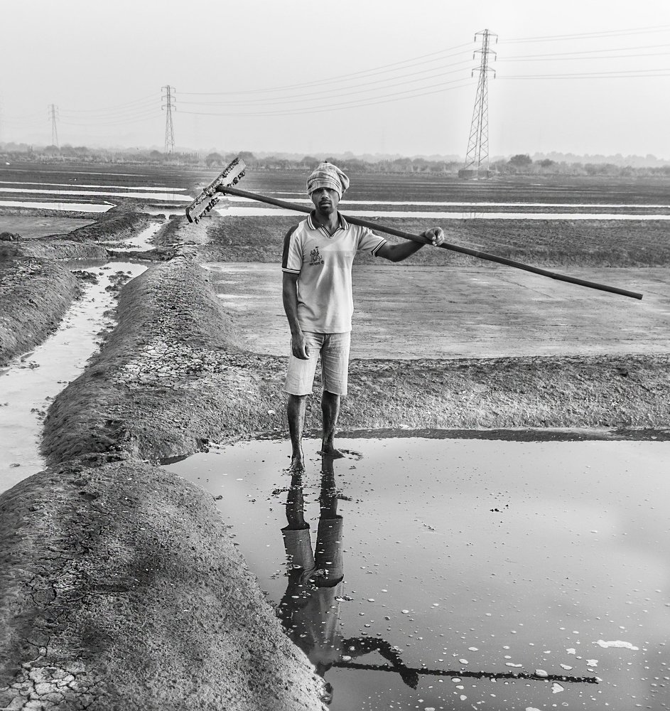 Salt worker