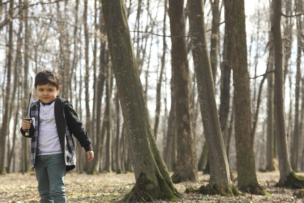 David-Ninja din padure.