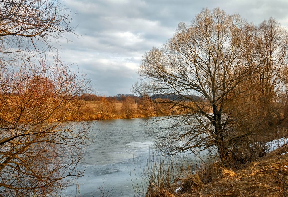 Ранняя весна на Осетре