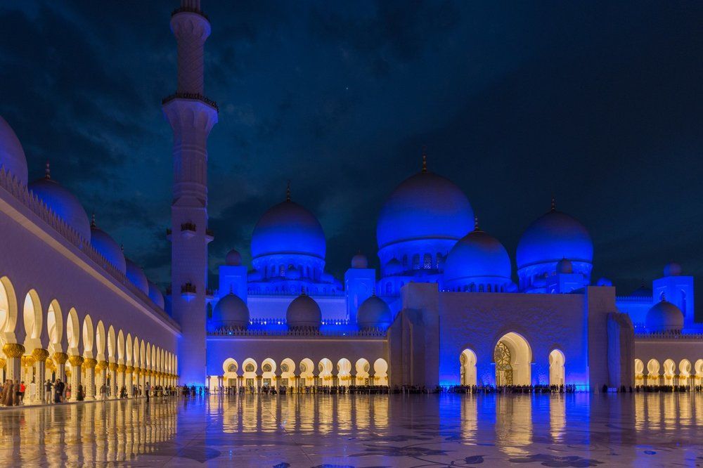 Sheikh Zayed Grand Mosque. Abu Dhabi.