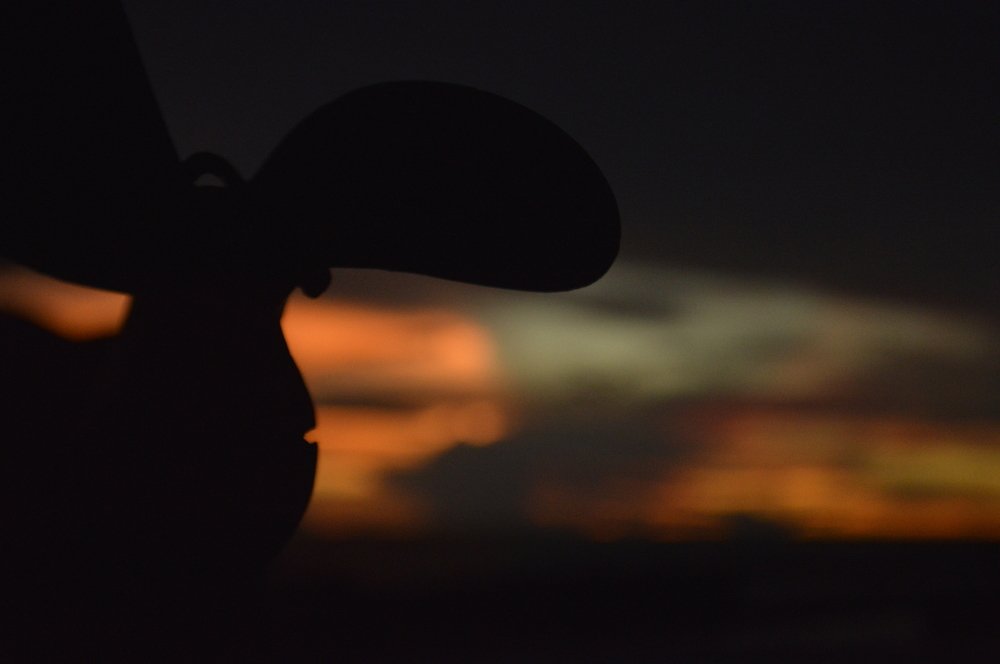 Sunset And The Siluet