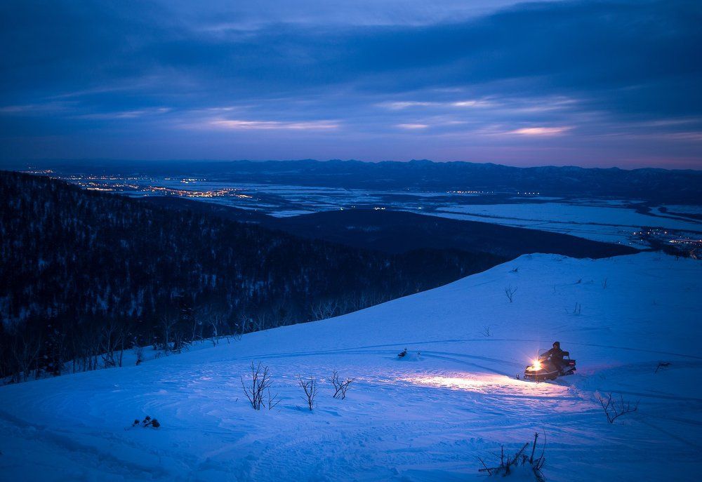 Вечерняя прогулка.