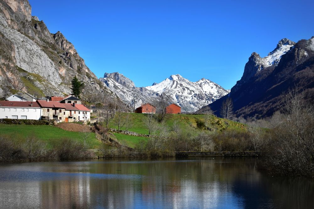 Reflections on the lake
