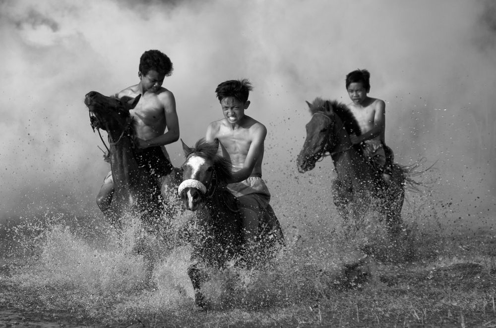 horse riders